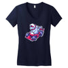 fossil fueled Women's V-Neck T-Shirt