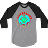 question your thinking flowy crop 3/4 Sleeve Shirt