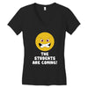 The Students Are Coming Women's V-Neck T-Shirt