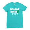 dollar dorks Ladies Fitted T-Shirt