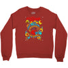 asking alexandria eyeball monster Crewneck Sweatshirt