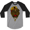 dog hip hop style 3/4 Sleeve Shirt