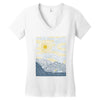 surf line Women's V-Neck T-Shirt
