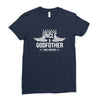 i have two titles uncle and godfather Ladies Fitted T-Shirt