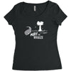 nuke the whales Women's Triblend Scoop T-shirt