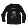 dreaming of a white christmas Long Sleeve Shirts