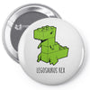 legosaurus rex Pin-back button