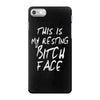 resting bitch face girls iPhone 7 Case