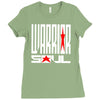warrior soul logo Ladies Fitted T-Shirt
