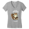 nuts Women's V-Neck T-Shirt