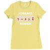 ichiraku ramen Ladies Fitted T-Shirt