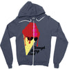 through being cool graphic Zipper Hoodie
