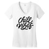 chill vibes Women's V-Neck T-Shirt