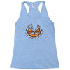 pumpkin face Racerback Tank