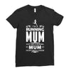 running mum Ladies Fitted T-Shirt