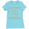 over caffeinated (2) Ladies Fitted T-Shirt