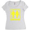 drop yours Women's Triblend Scoop T-shirt