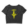 tees for the tesla museum! Crop Top
