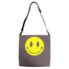 smiley face mens Adjustable Strap Totes