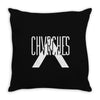 chvrches logo Throw Pillow