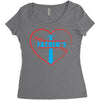 happy father's day Women's Triblend Scoop T-shirt