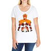 time to praise the sun Ladies Curvy T-Shirt