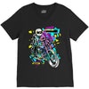 pop biker V-Neck Tee