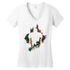 ro boss Women's V-Neck T-Shirt