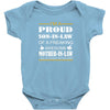 im a proud son in law Baby Bodysuit