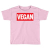 marvel logo parody vegan Toddler T-shirt