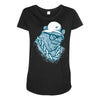hip hop hibernation Maternity Scoop Neck T-shirt