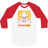 training to beat saiyan or at least warrior anime gym workout lifting 3/4 Sleeve Shirt