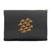 ugly pumpkin pie Accessory Pouches