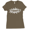 thwack! Ladies Fitted T-Shirt