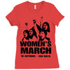 Women's March Protest Ladies Fitted T-Shirt