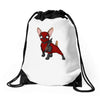 chihuahuapool Drawstring Bags