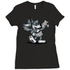 vintage banjo Ladies Fitted T-Shirt