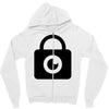 padlock eye Zipper Hoodie