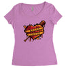 bloody love Women's Triblend Scoop T-shirt