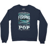 fishing pop Crewneck Sweatshirt