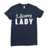library lady Ladies Fitted T-Shirt