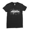 i'am cool engineer trust me Ladies Fitted T-Shirt