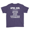 Super April Girl Youth Tee