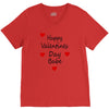happy valenties day babe V-Neck Tee