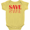 save red Baby Bodysuit