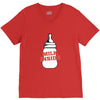 Milk Inside V-Neck Tee