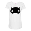 black owl Maternity Scoop Neck T-shirt