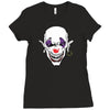 evil clown Ladies Fitted T-Shirt