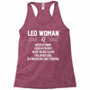 Leo Woman Racerback Tank