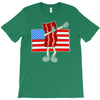 bacon american flag dab T-Shirt